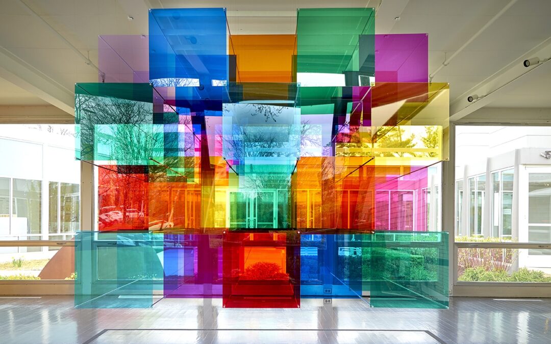 Perspectiva paralela: arte con luz de «Luftwerk»