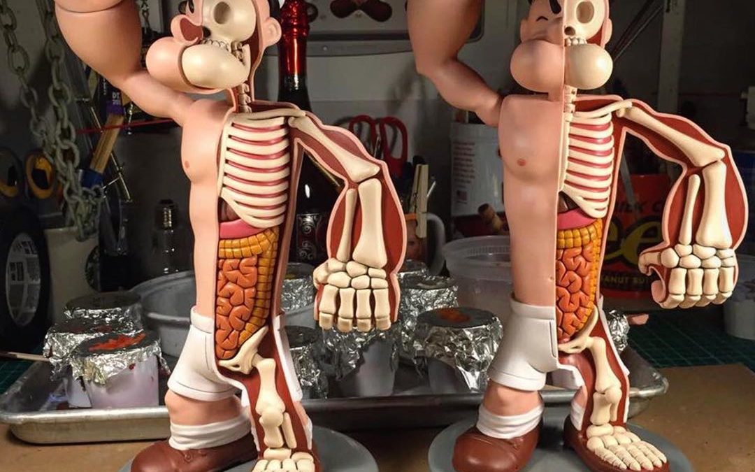 Monitos y tripas el gran trabajo de Jason Freeny / gummifetus
