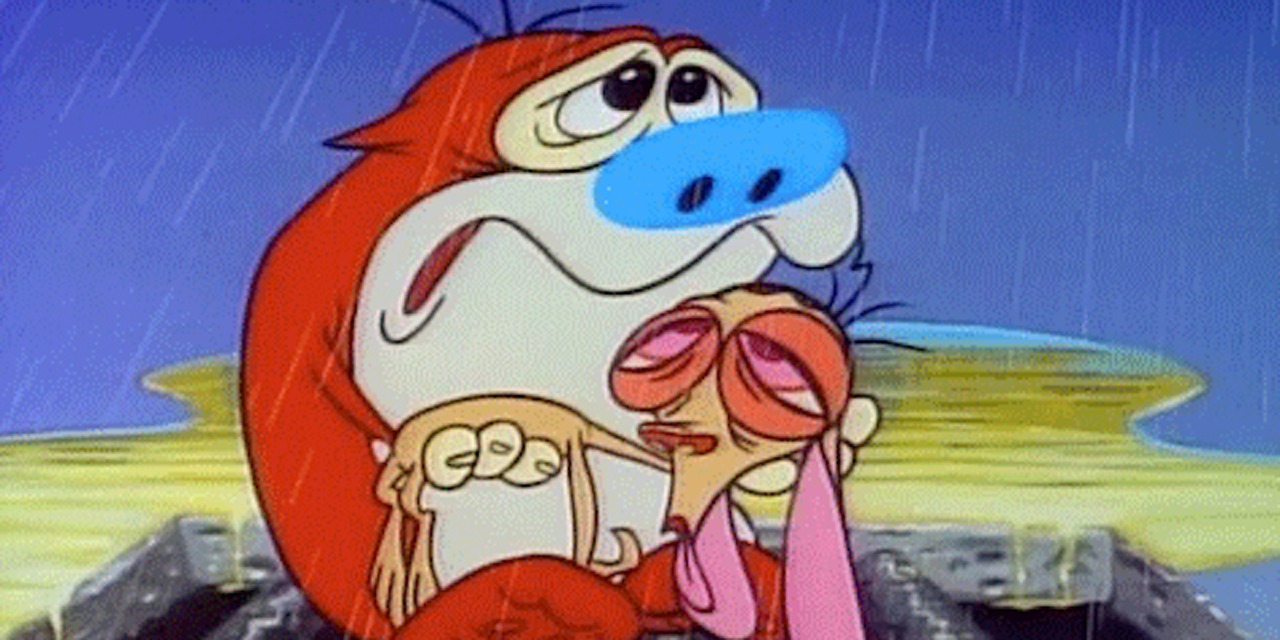 Como aumentar tus seguidores con SEO en tu pagina. Ilustrado con Ren & Stimpy para que pongas atención.