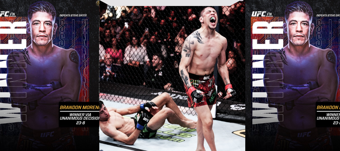 Brandon Moreno Triunfa en la Arena CDMX: Victoria que lo Acerca al Título UFC