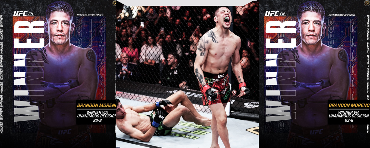 Brandon Moreno Triunfa en la Arena CDMX: Victoria que lo Acerca al Título UFC