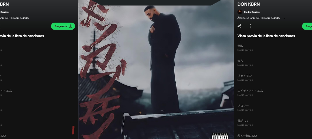 Eladio Carrión Lanza ‘Don Kbrn’: Un Nuevo Hito en el Trap Latino