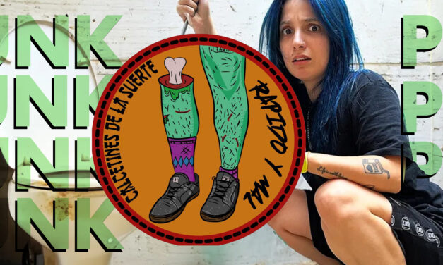 Calcetines de la Suerte: Punk de monita y raspón contra la banqueta