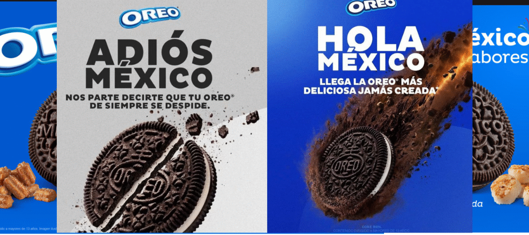 ¿Celebración o despedida? Oreo desata polémica con su campaña “Hola México / Adiós México”