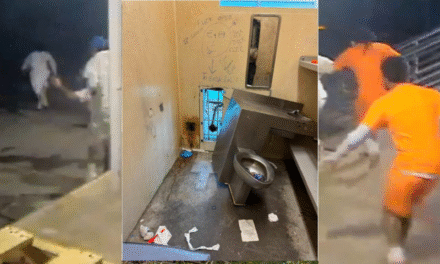 Fuga en Nueva Orleans: Diez reos escapan por celda adaptada y dejan mensaje burlón