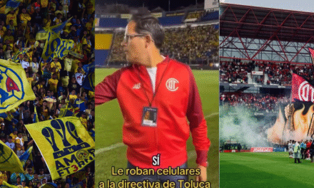 ¡ESCÁNDALO EN LA FINAL! ROBAN 3 TELÉFONOS A DIRECTIVOS DEL TOLUCA EN LA IDA DE LA LIGA