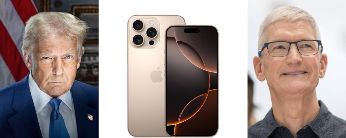 ¡GOLPE A APPLE! LOS NUEVOS ARANCELES DE TRUMP CASTIGARÁN TODOS LOS IPHONES FABRICADOS FUERA DE EE.UU.