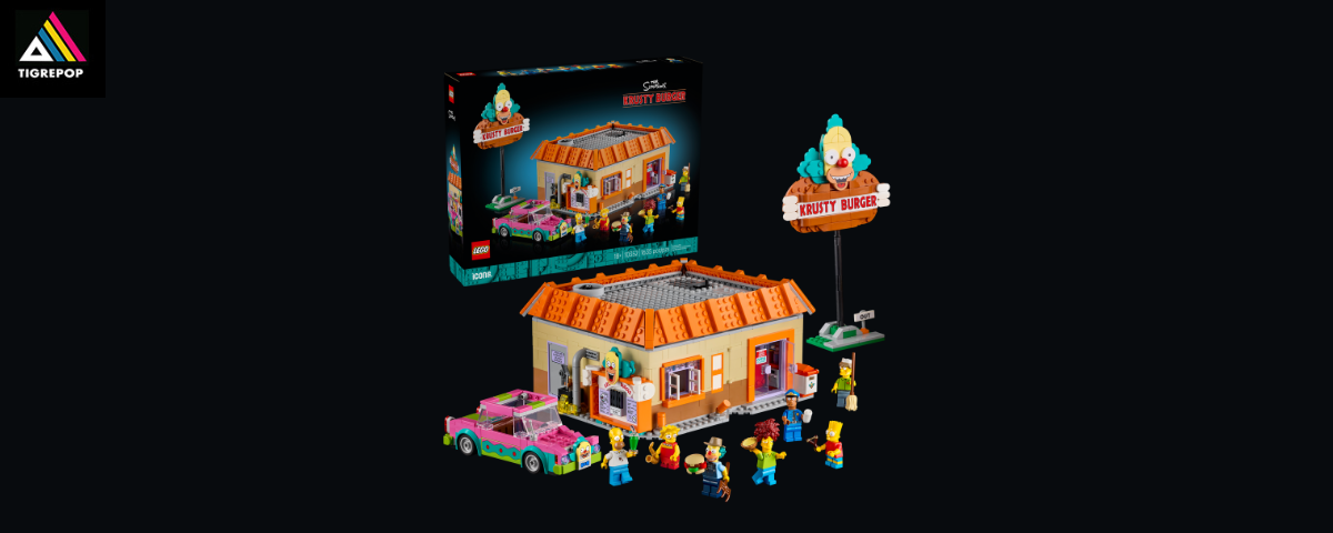 El regreso de LEGO The Simpsons: Krusty Burger y la nostalgia que construye futuro