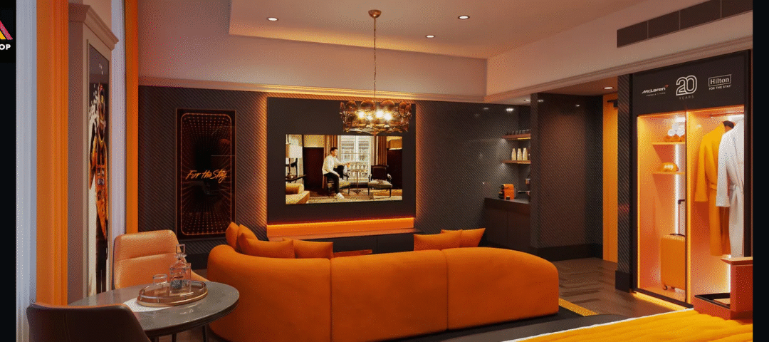 “Stay Like McLaren Racing”: la suite de lujo que acelera en Hilton