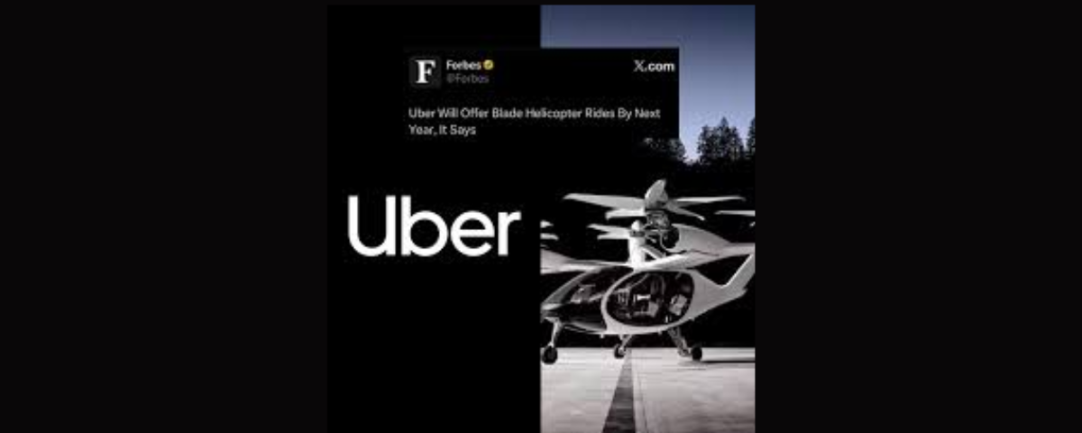 Uber se eleva: vuelos en helicóptero para 2026 tras integrar a Blade