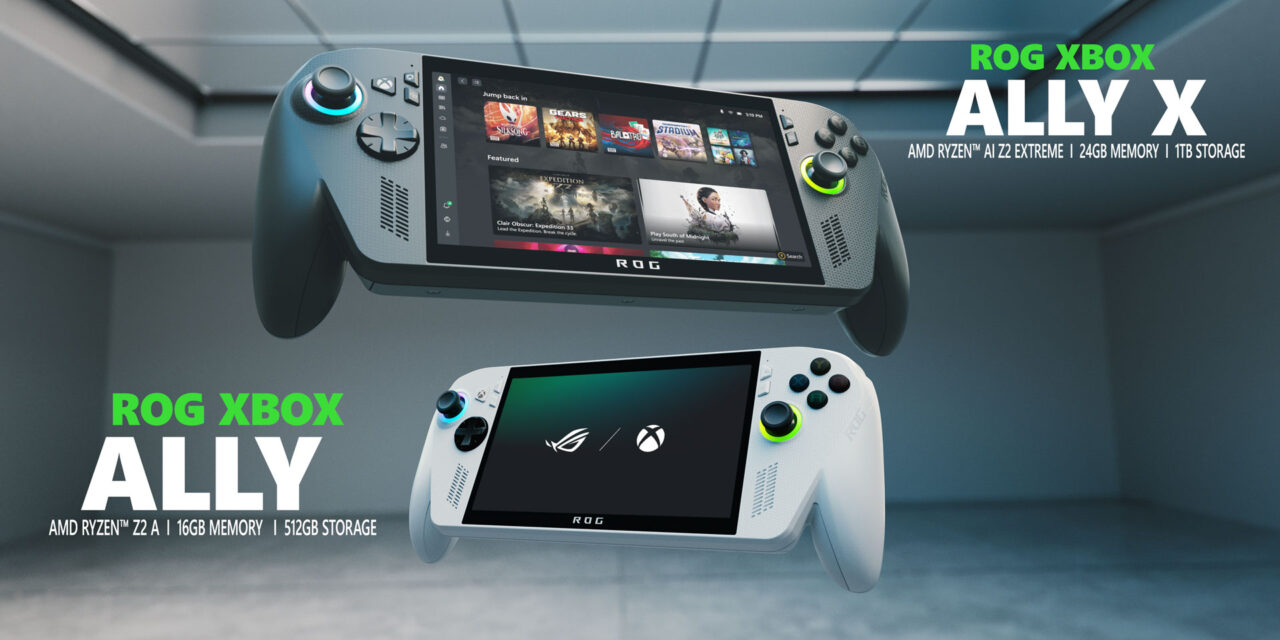 Xbox y ASUS lanzan los ROG Ally y Ally X para conquistar el gaming en movimiento