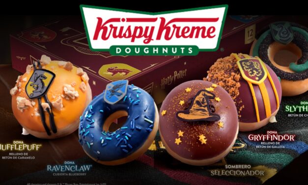 Krispy Kreme lanza un bocado de magia con una colección de donas de Harry Potter