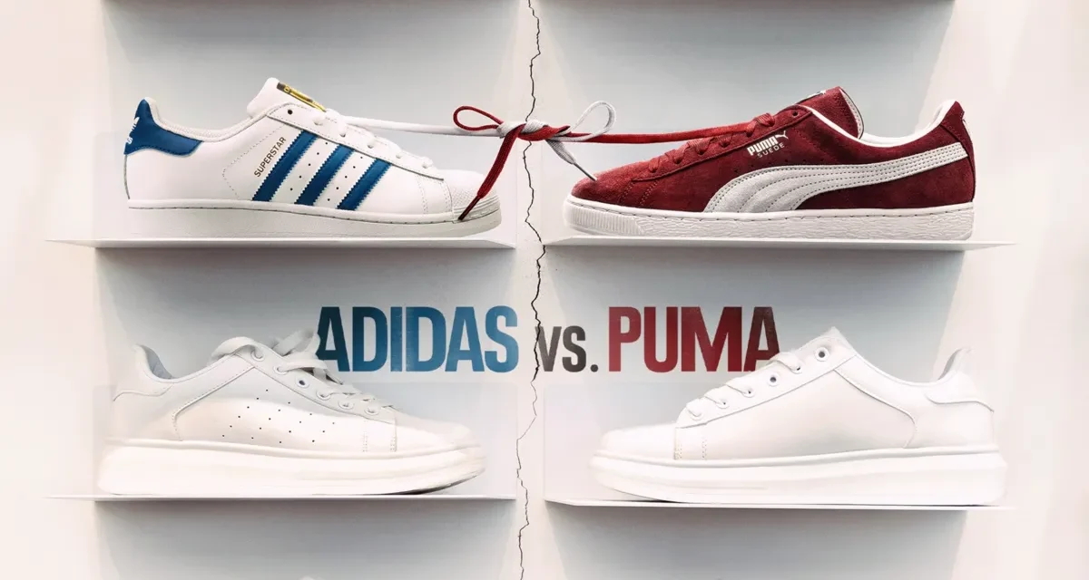 La historia de una rivalidad que reinventó el calzado deportivo