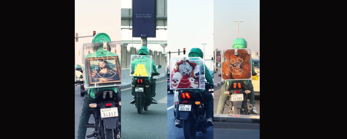 “If it fits, we deliver”: Careem lanza una campaña brillante con cajas transparentes… y lo que cabe dentro