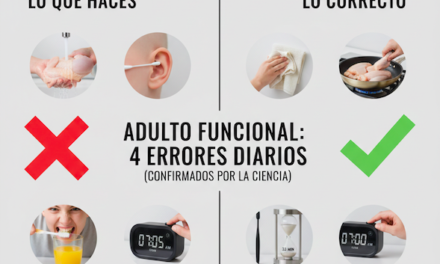 ¿Crees que eres un adulto funcional? Aquí te cuento 4 cosas que haces mal cada día