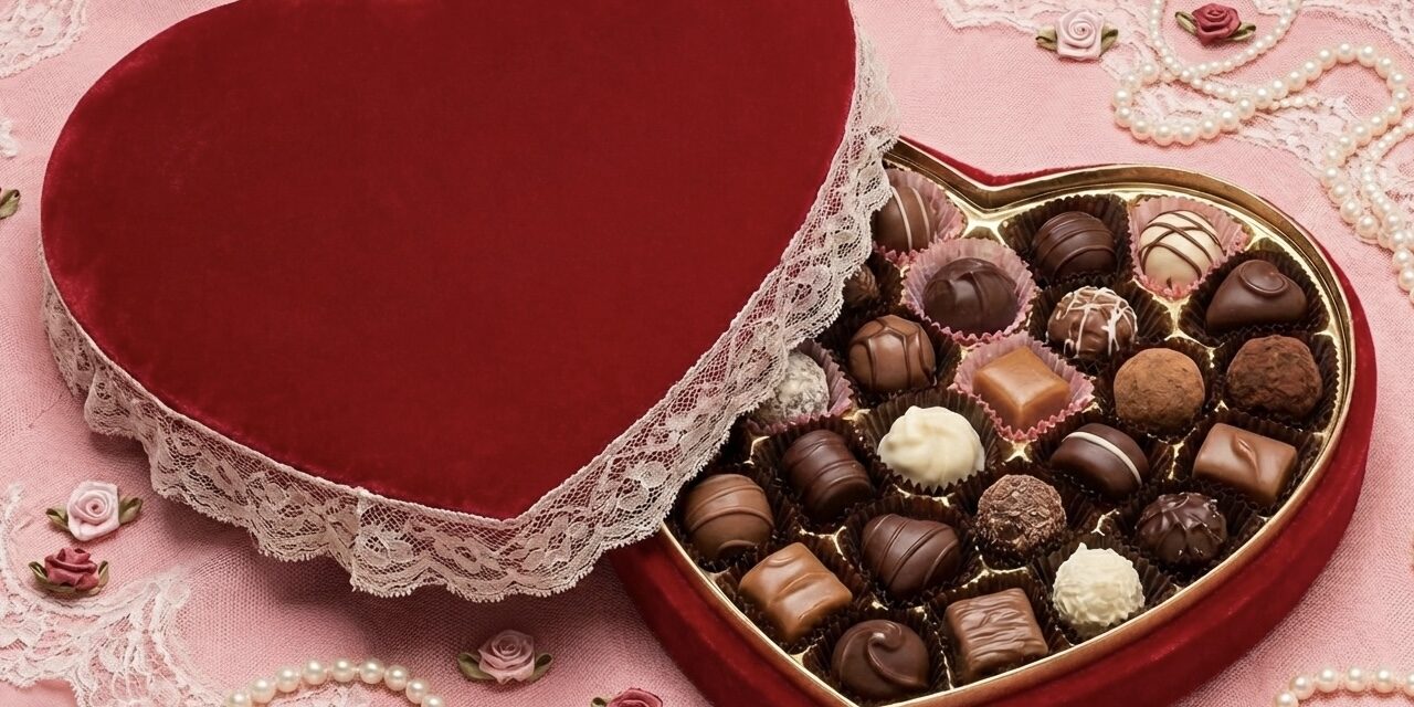 Chocolate y corazones: el regalo que aprendió a decir “te amo”